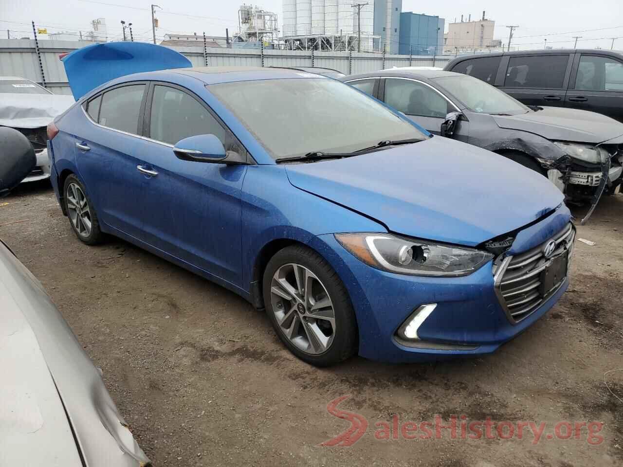 KMHD84LFXHU296680 2017 HYUNDAI ELANTRA