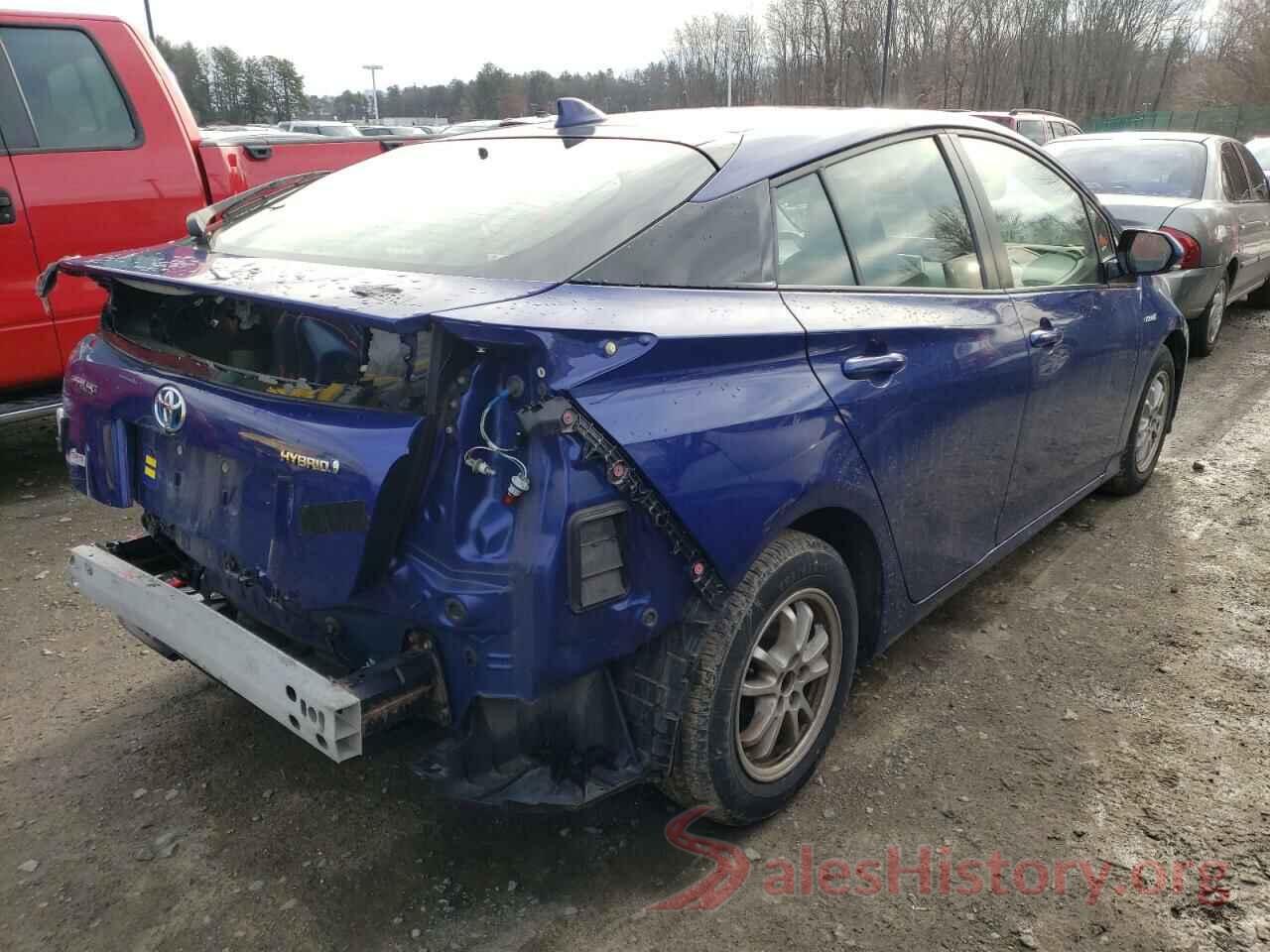 JTDKARFU8G3516393 2016 TOYOTA PRIUS