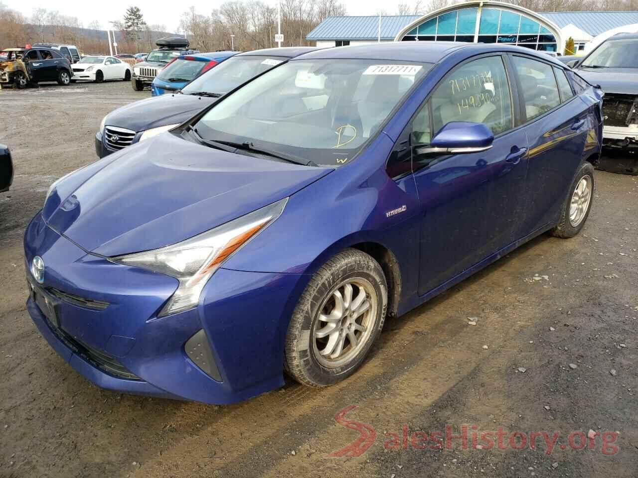 JTDKARFU8G3516393 2016 TOYOTA PRIUS