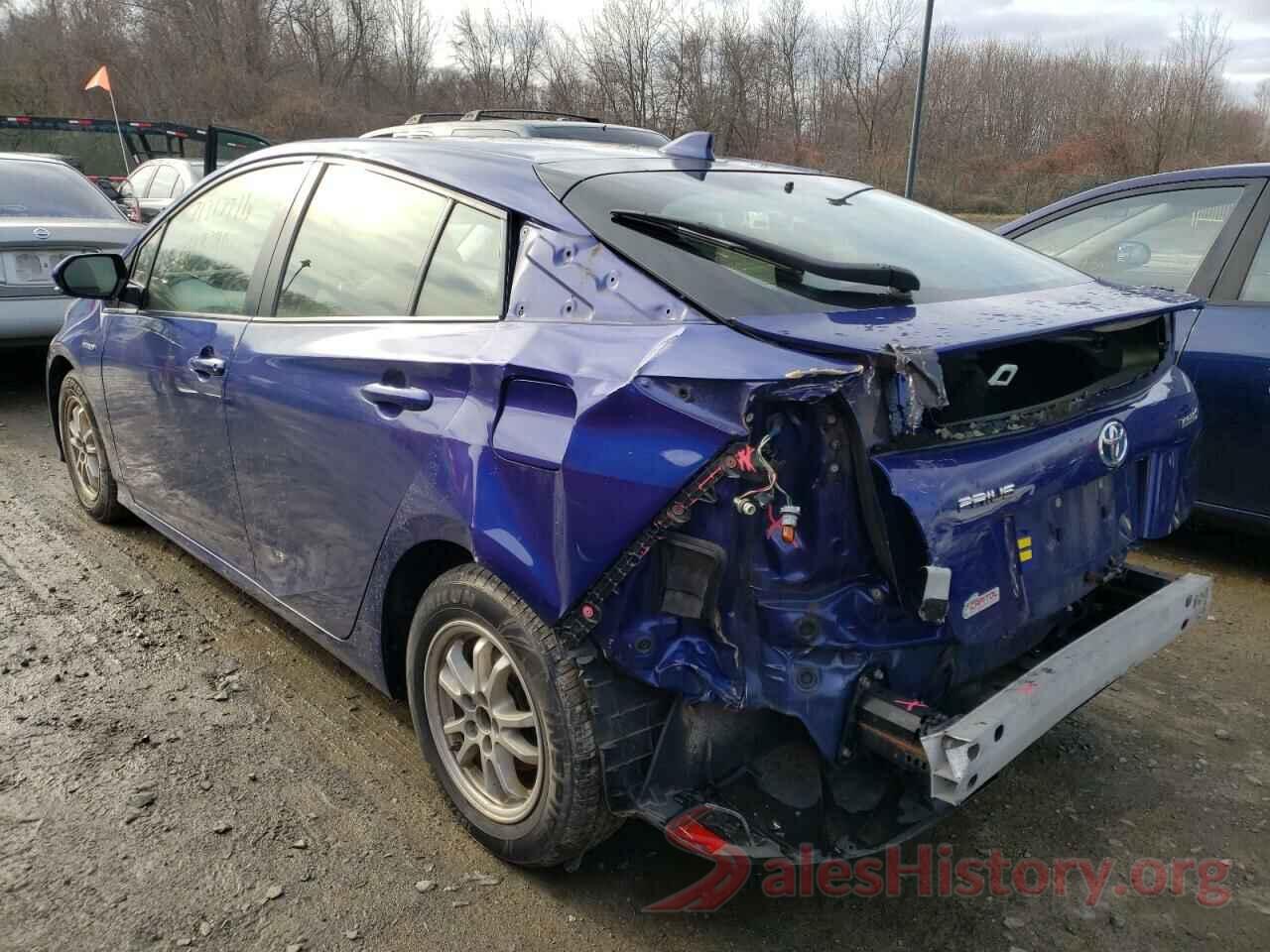 JTDKARFU8G3516393 2016 TOYOTA PRIUS