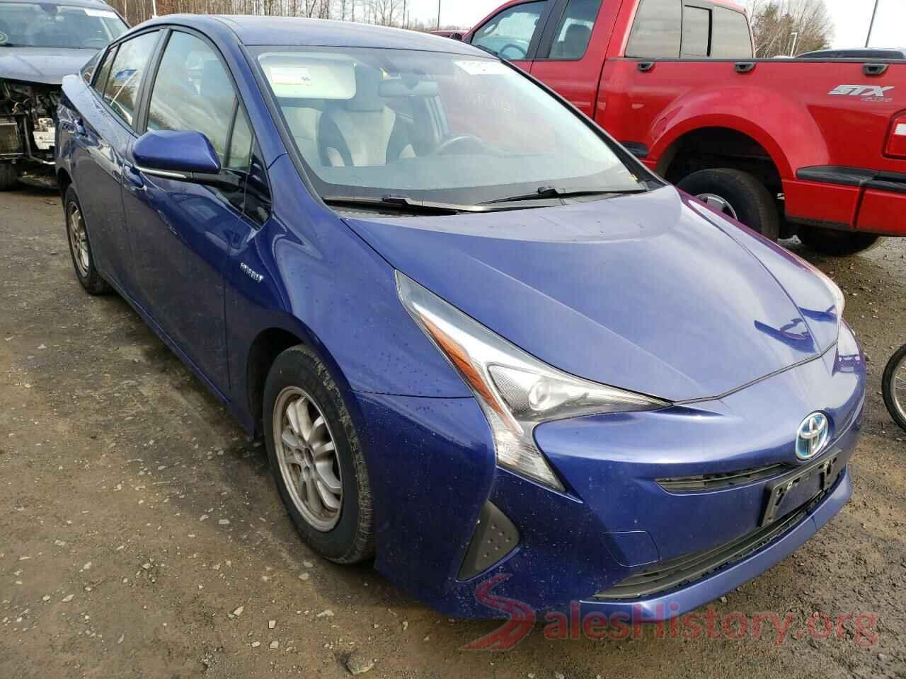 JTDKARFU8G3516393 2016 TOYOTA PRIUS