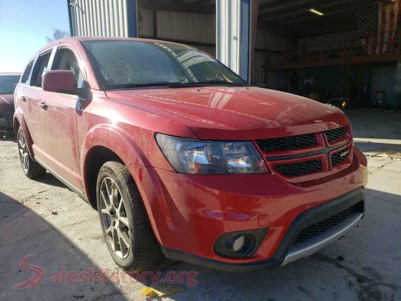 2019 DODGE JOURNEY VIN 3C4PDDEG8KT745777, auction photo