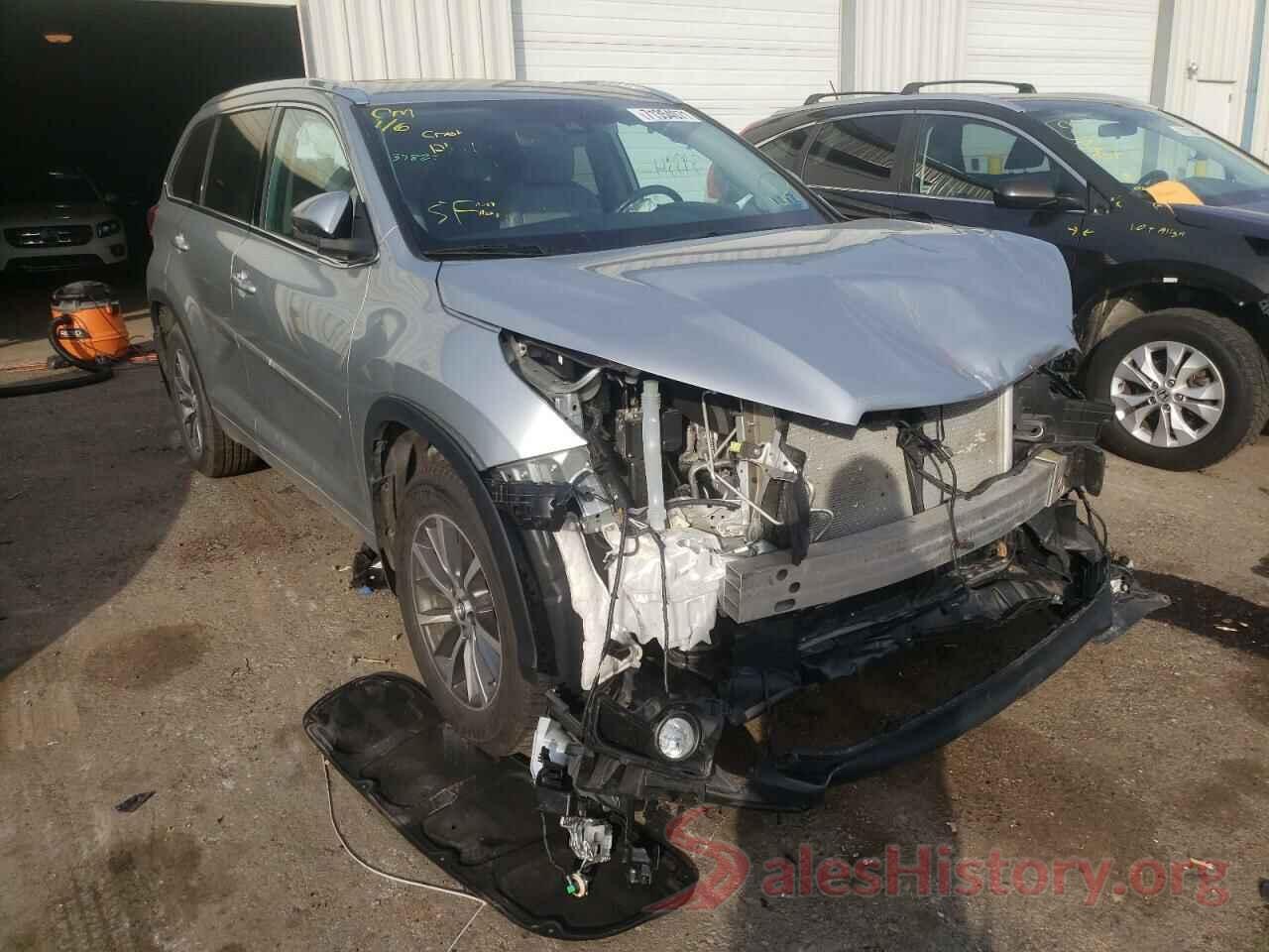 5TDJZRFH3JS557009 2018 TOYOTA HIGHLANDER