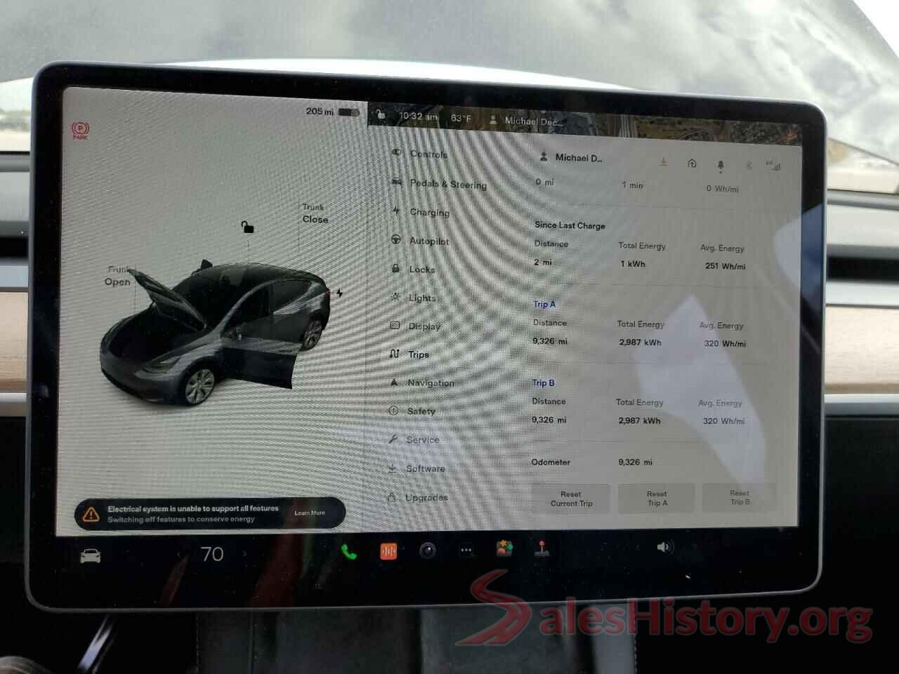 5YJYGDEE3MF188062 2021 TESLA MODEL Y