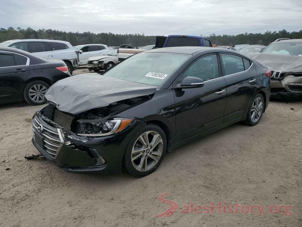 KMHD84LF1HU301345 2017 HYUNDAI ELANTRA