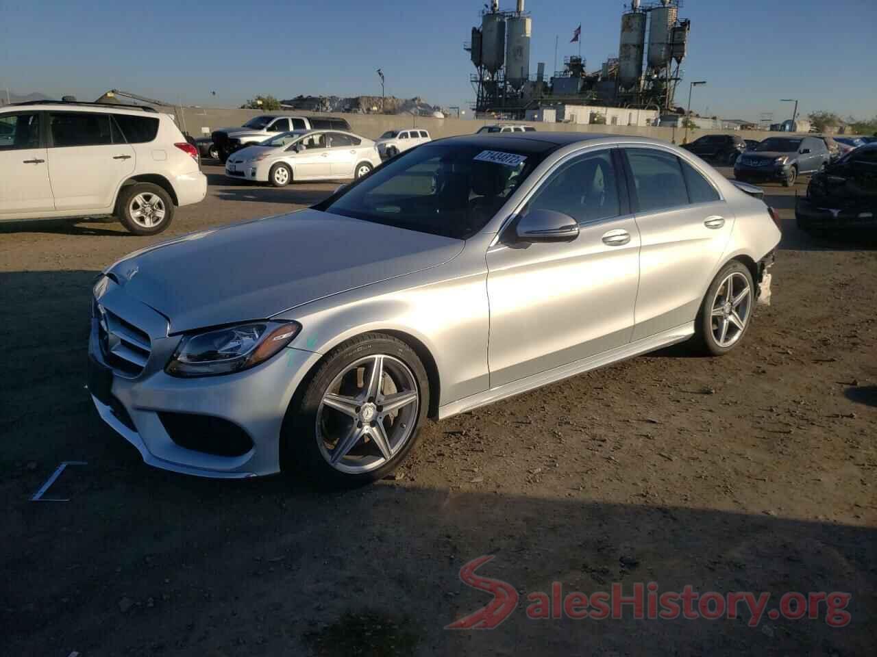 55SWF4JB3HU185057 2017 MERCEDES-BENZ C-CLASS