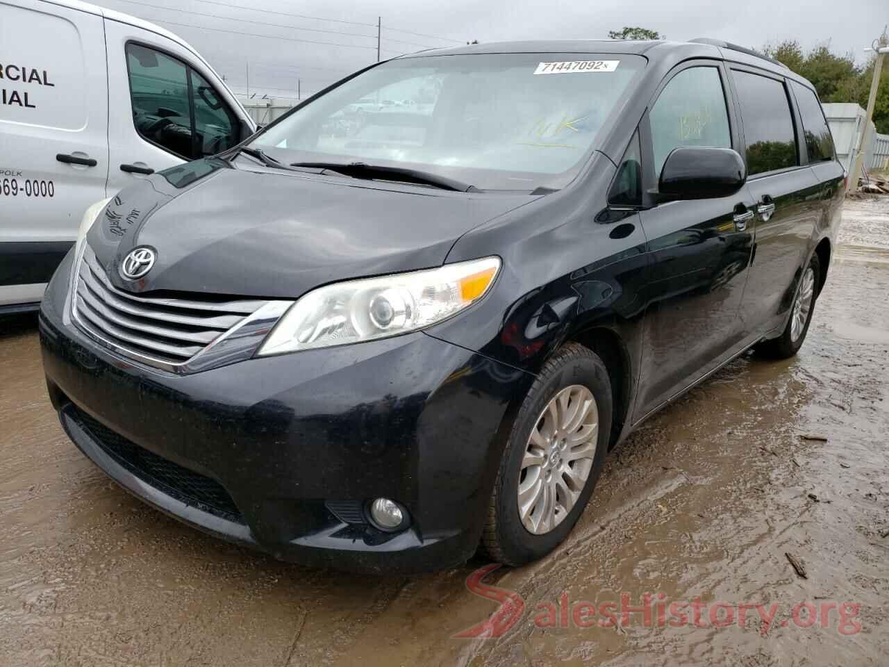 5TDYZ3DC1HS866006 2017 TOYOTA SIENNA