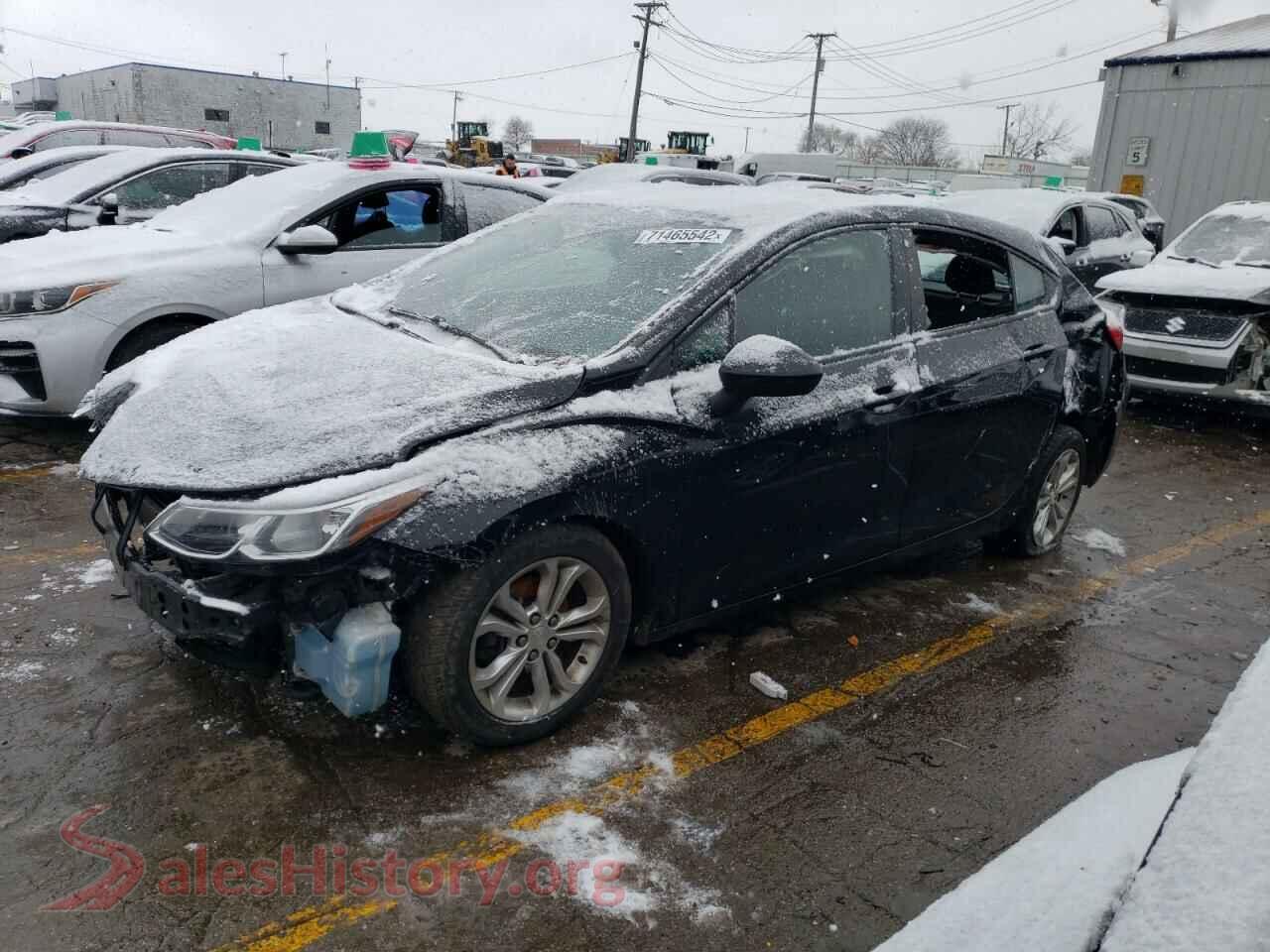 3G1BC6SM8KS569931 2019 CHEVROLET CRUZE
