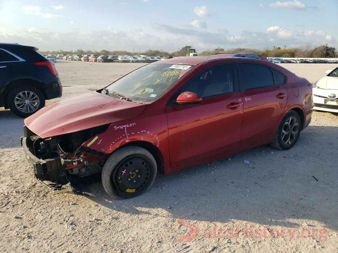 3KPF24AD4KE111609 2019 KIA FORTE