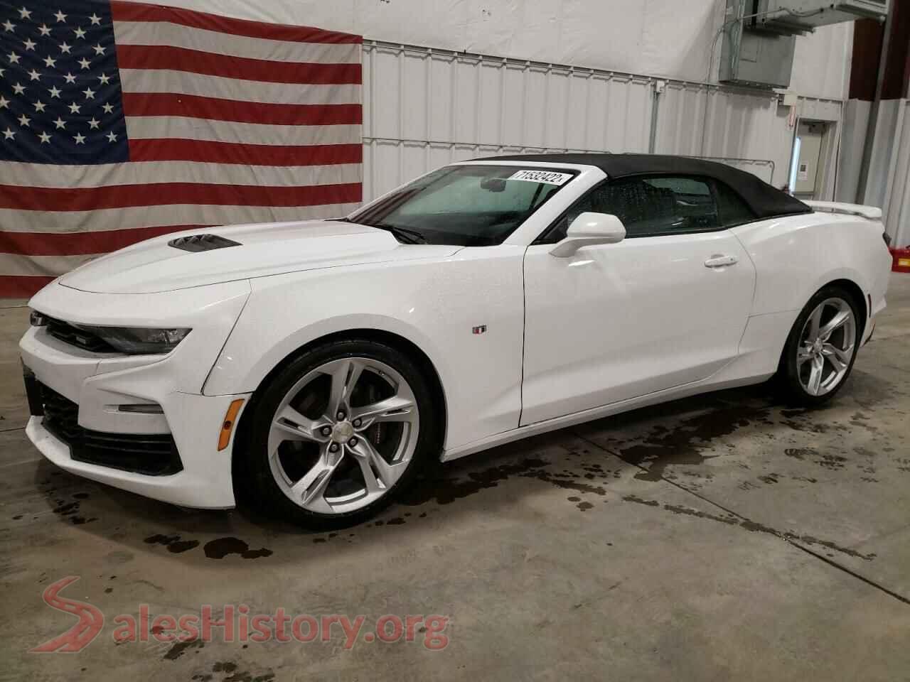 2020 CHEVROLET CAMARO VIN 1G1FH3D77L0127904, auction photo
