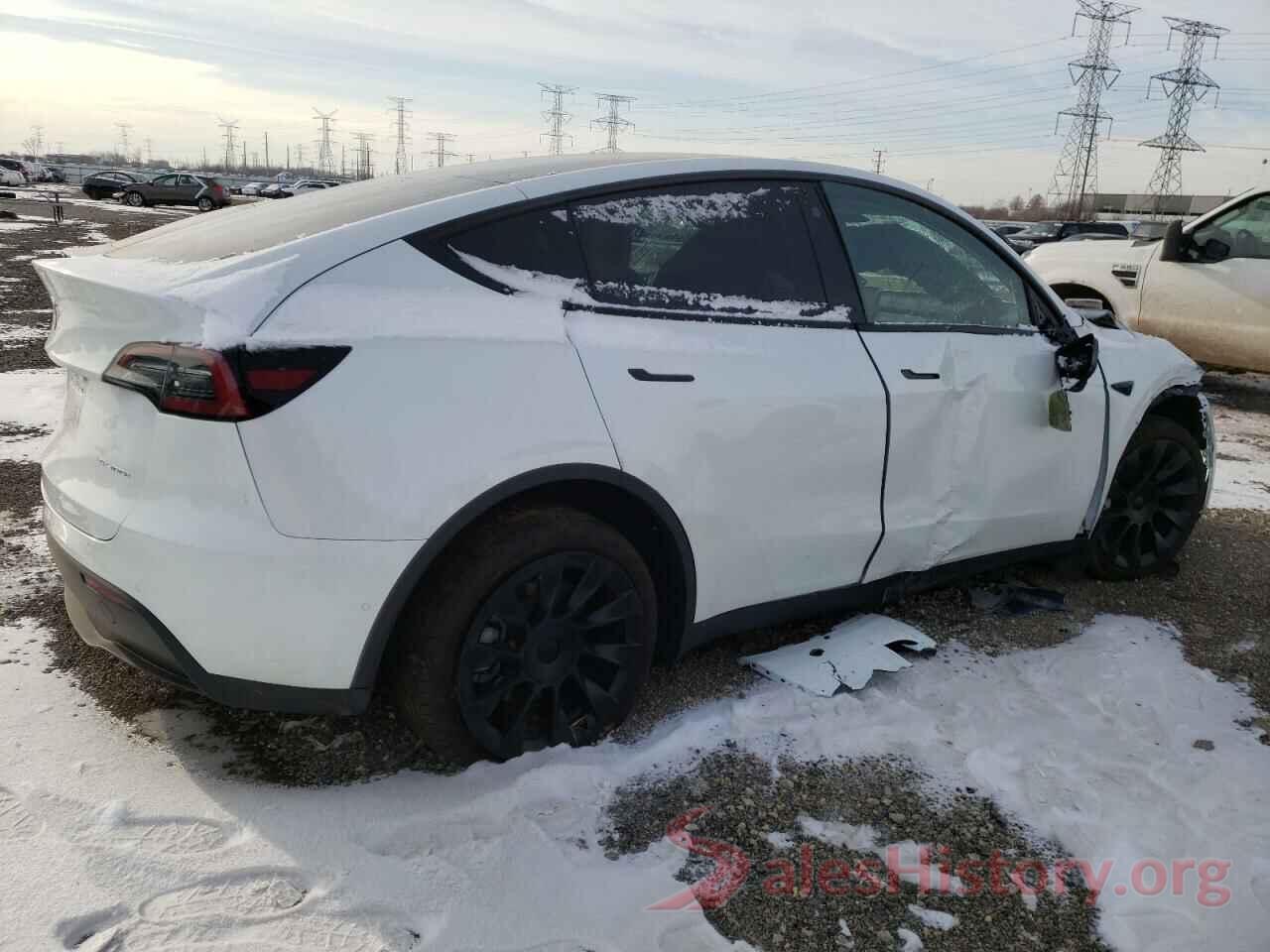 7SAYGDEE3NF422995 2022 TESLA MODEL Y