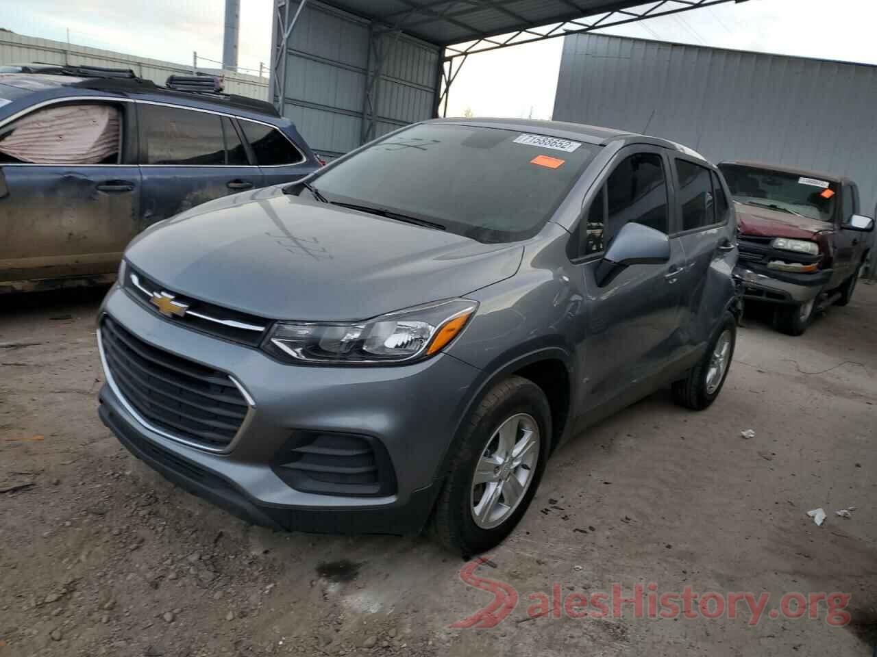 3GNCJNSB9LL188165 2020 CHEVROLET TRAX