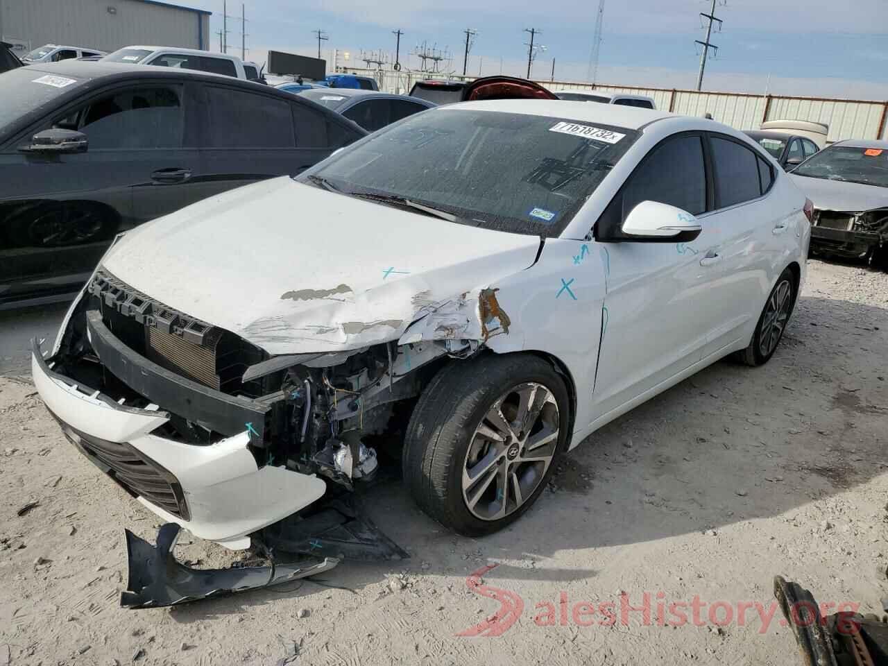 5NPD84LF1JH226831 2018 HYUNDAI ELANTRA