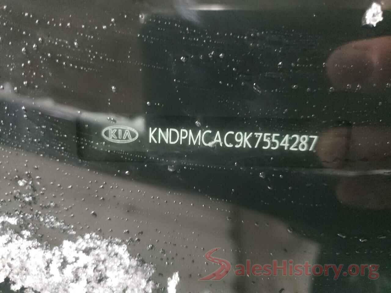 KNDPMCAC9K7554287 2019 KIA SPORTAGE