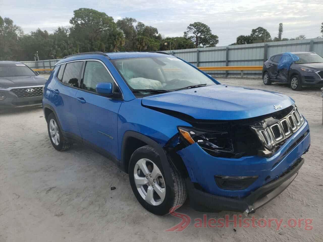 3C4NJCBB5LT169621 2020 JEEP COMPASS