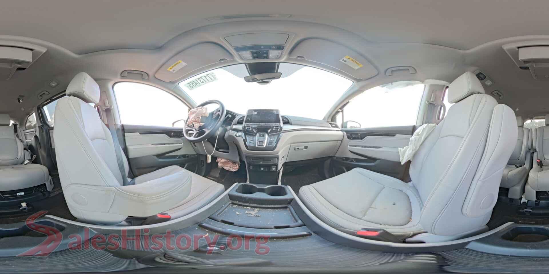 2023 HONDA ODYSSEY VIN 5FNRL6H81PB029837, auction photo 16