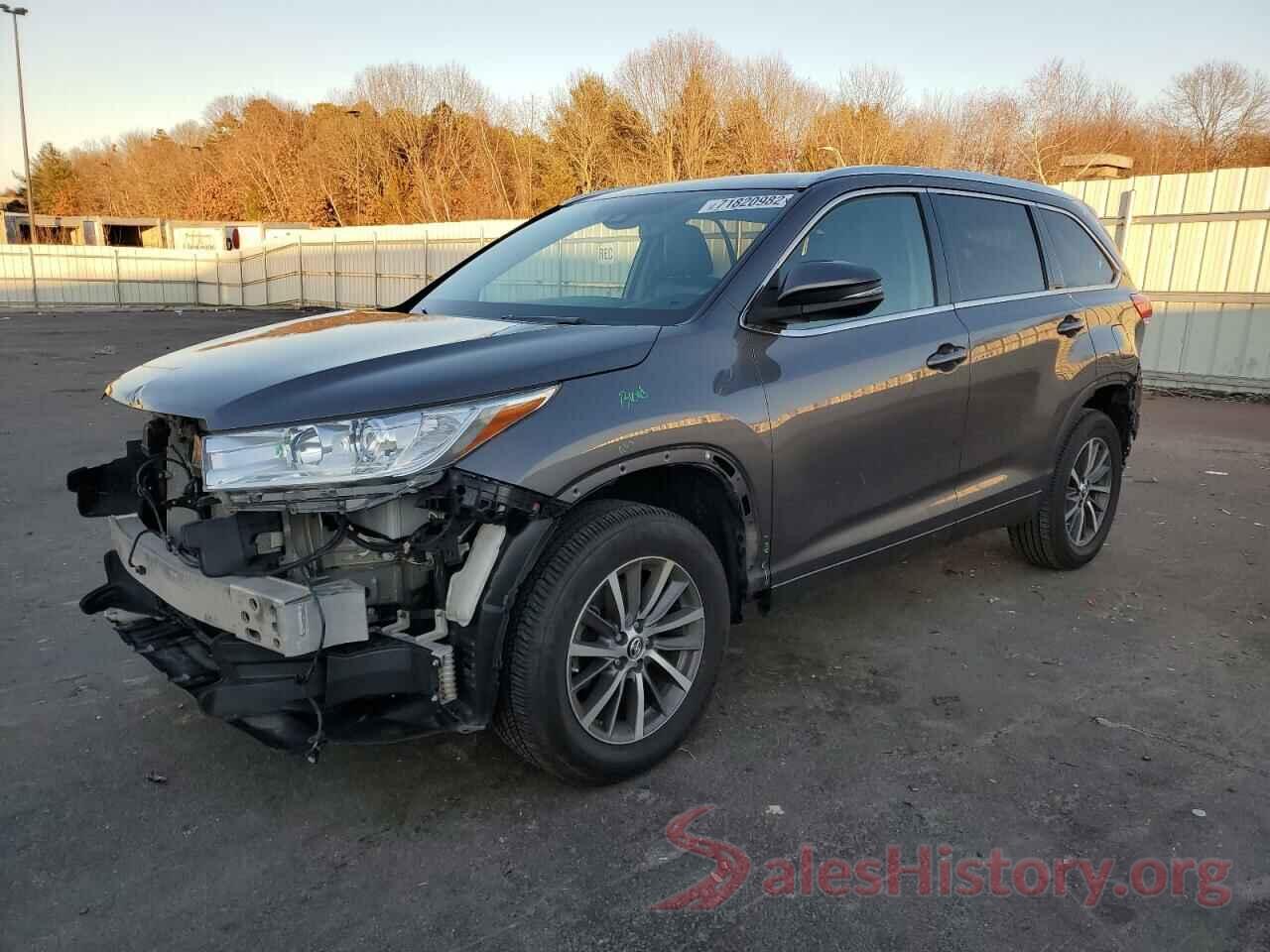 5TDJZRFH6JS535988 2018 TOYOTA HIGHLANDER