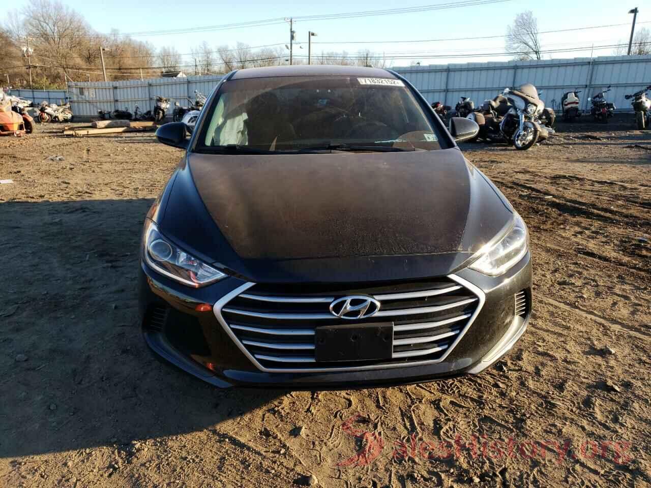 KMHD74LFXJU525156 2018 HYUNDAI ELANTRA