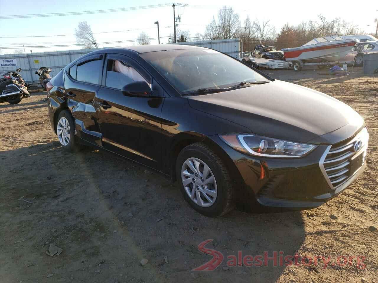 KMHD74LFXJU525156 2018 HYUNDAI ELANTRA