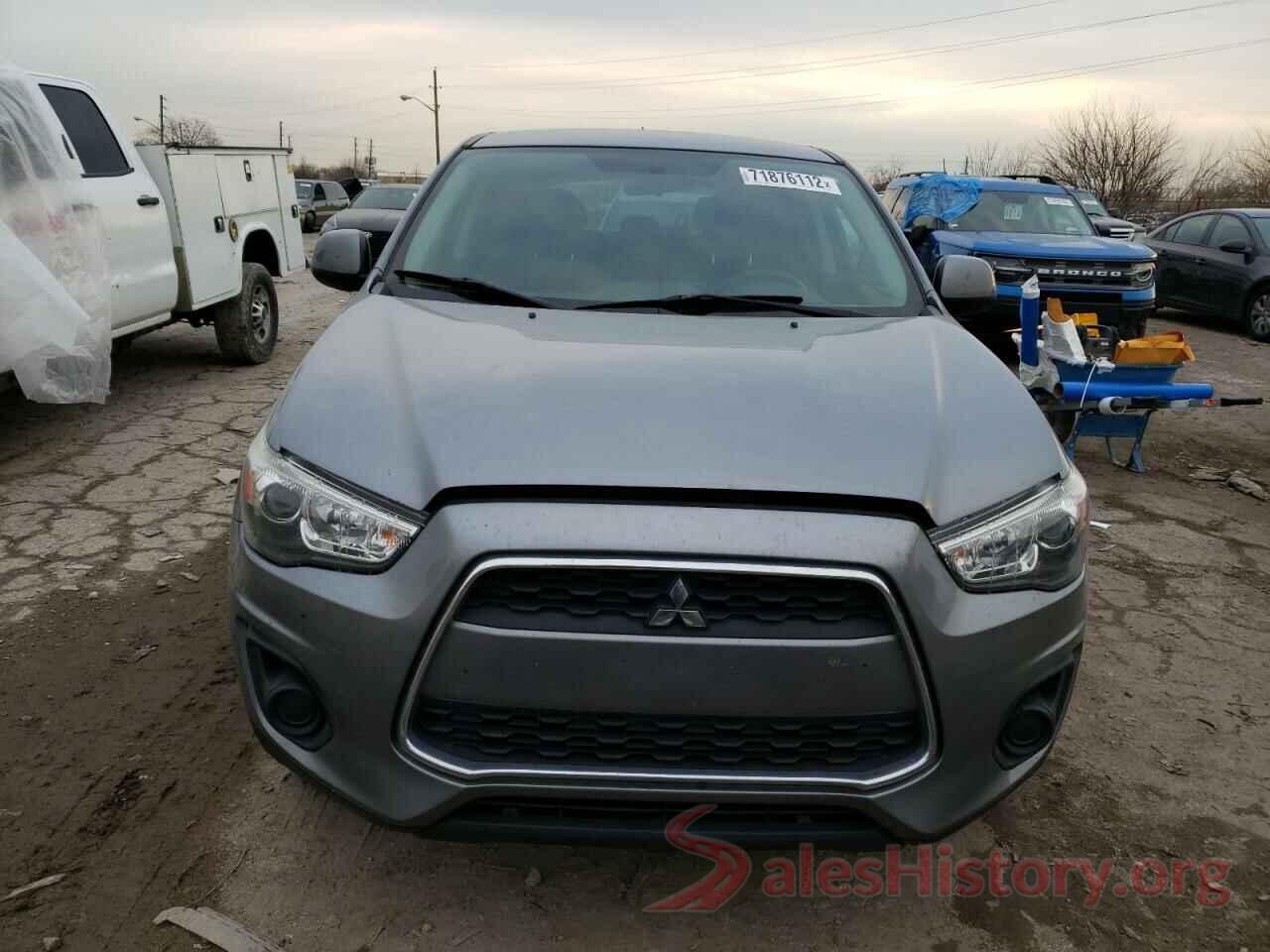 4A4AR3AU7EE025669 2014 MITSUBISHI OUTLANDER