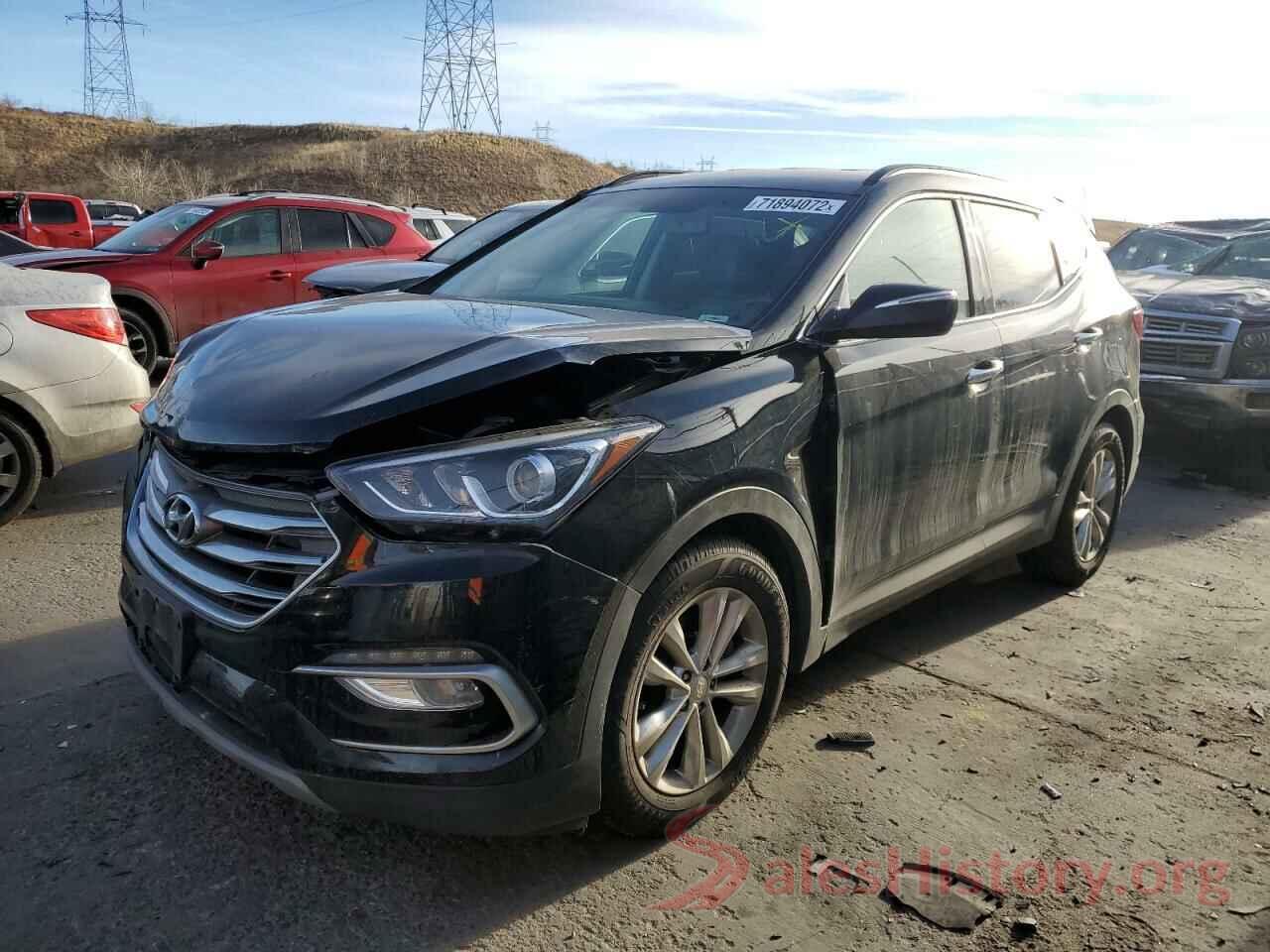 5NMZUDLA6JH106106 2018 HYUNDAI SANTA FE