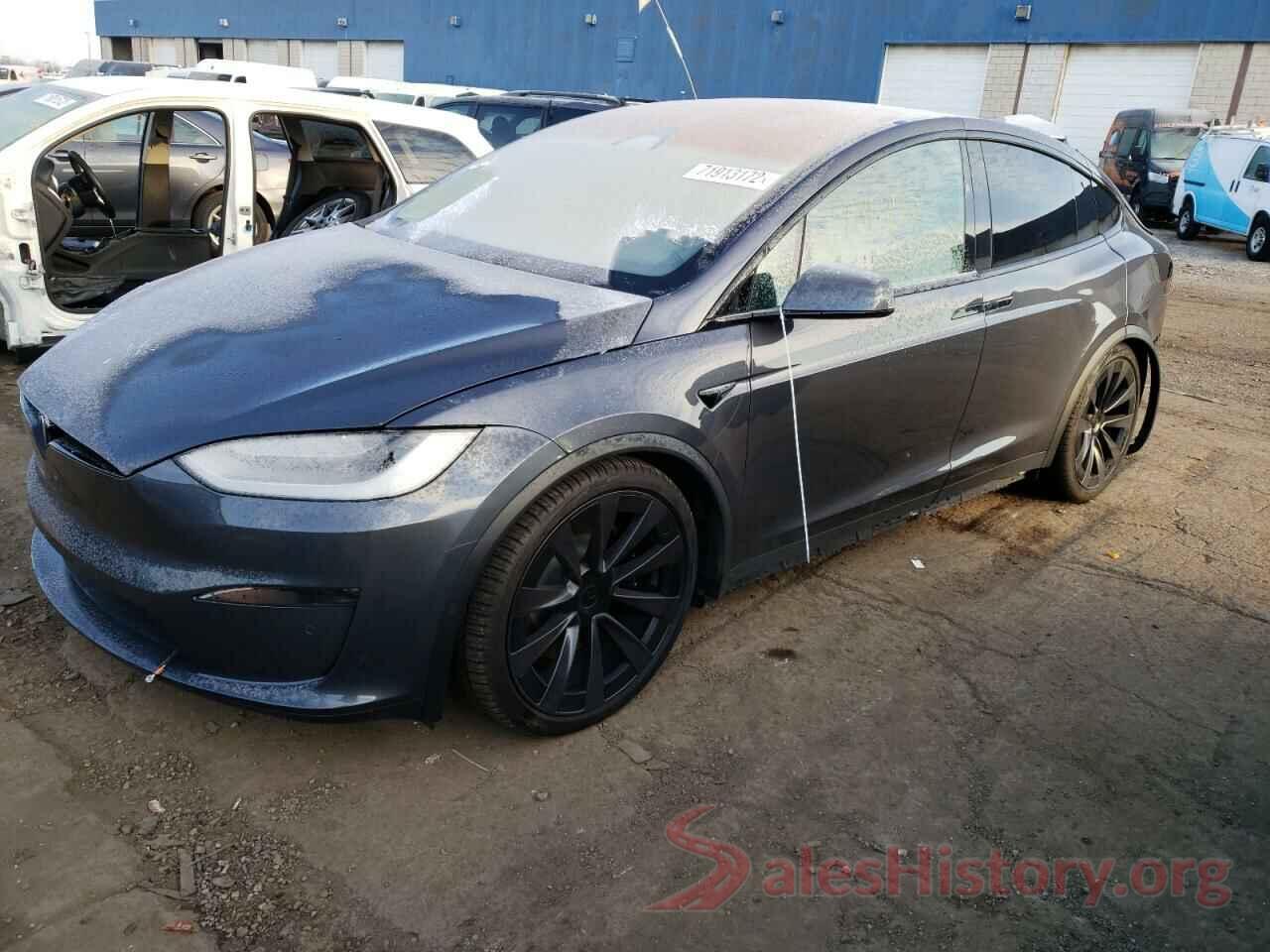 7SAXCBE53NF334251 2022 TESLA MODEL X