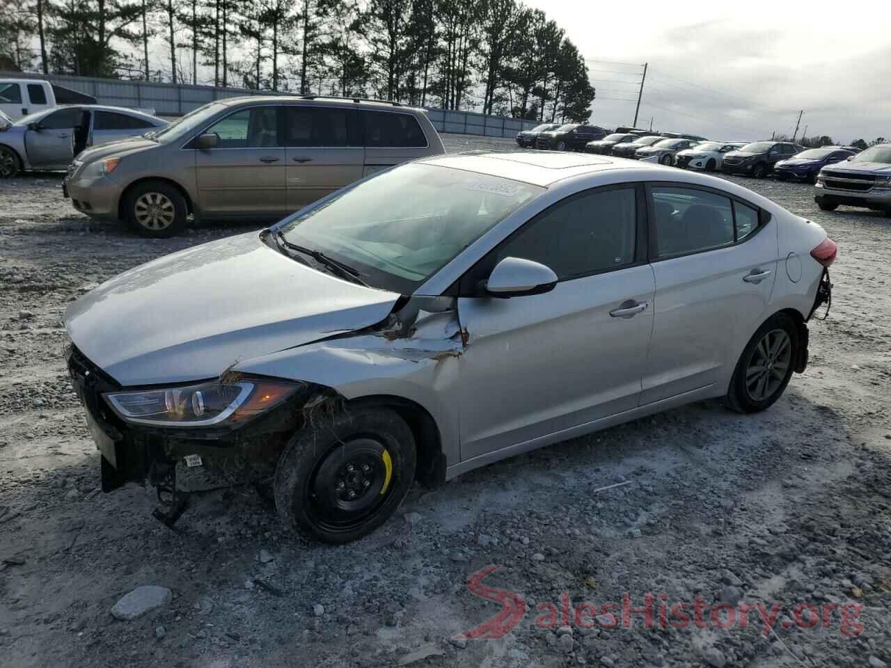 5NPD84LF7JH304206 2018 HYUNDAI ELANTRA