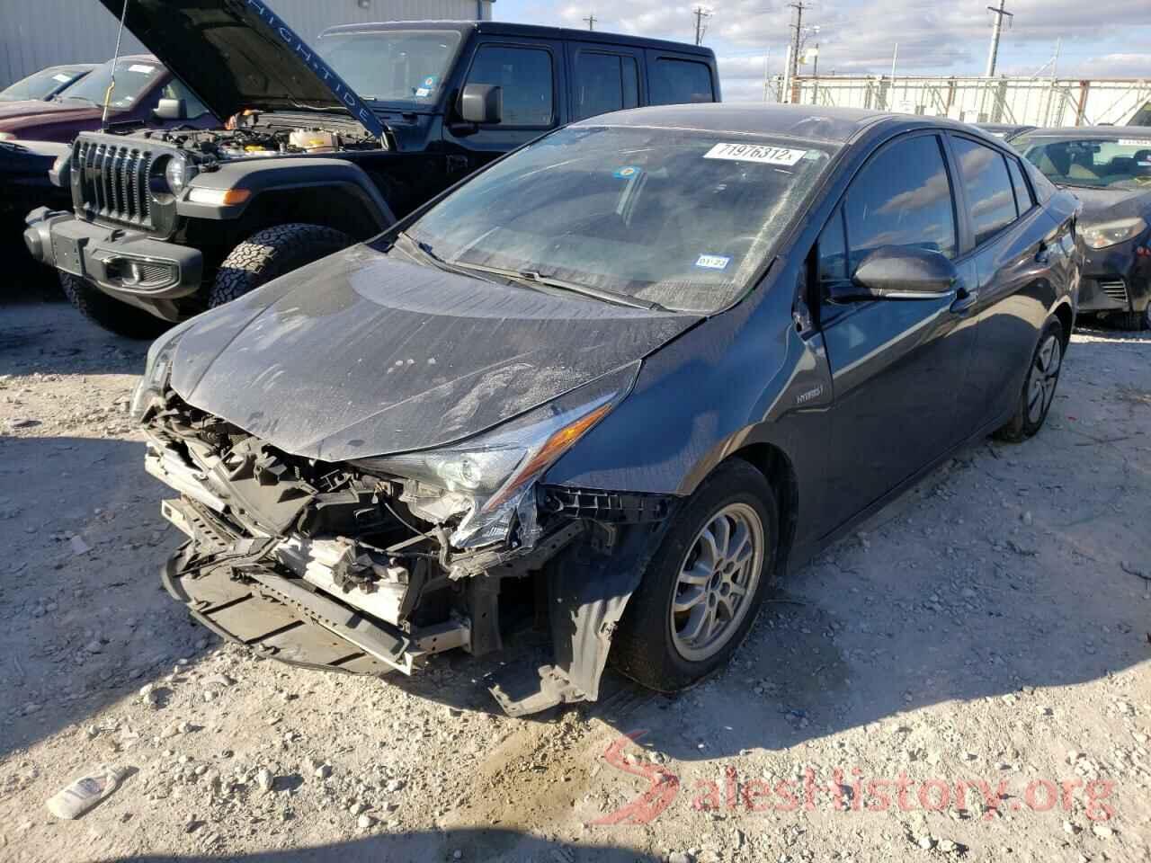 JTDKBRFU7J3589971 2018 TOYOTA PRIUS