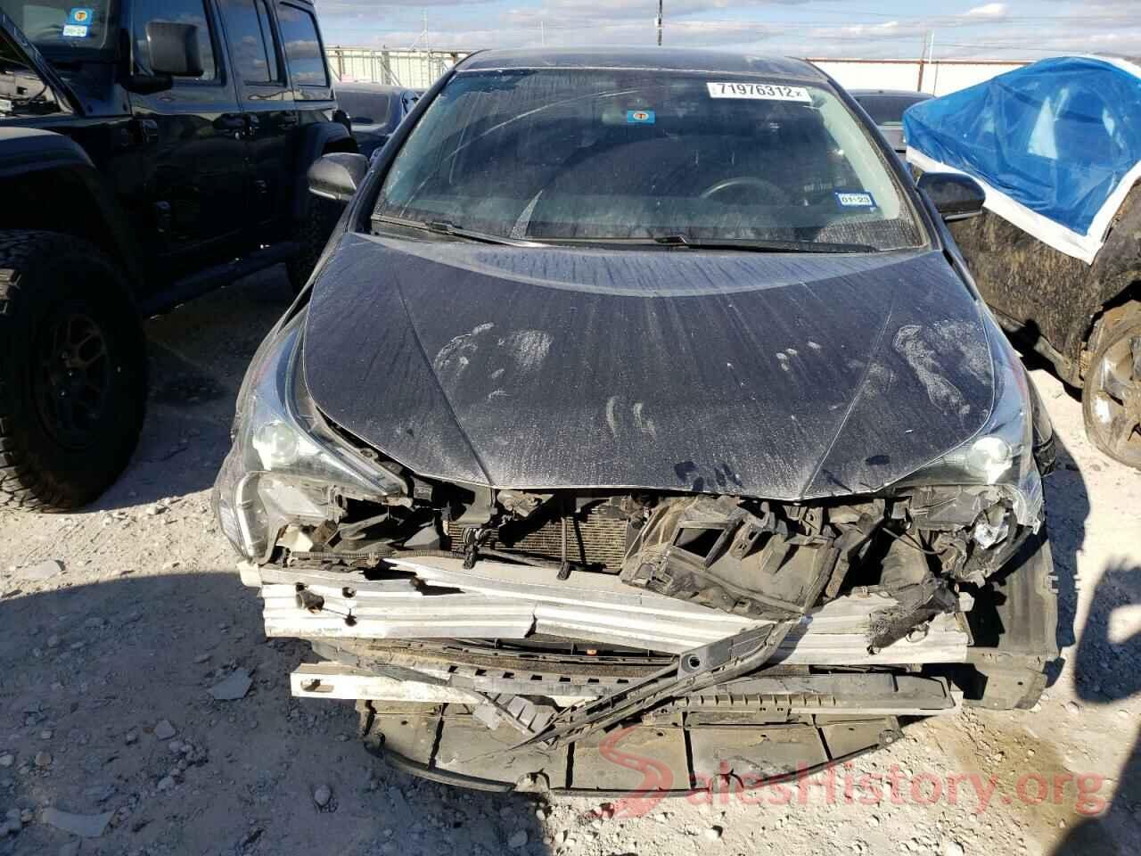 JTDKBRFU7J3589971 2018 TOYOTA PRIUS