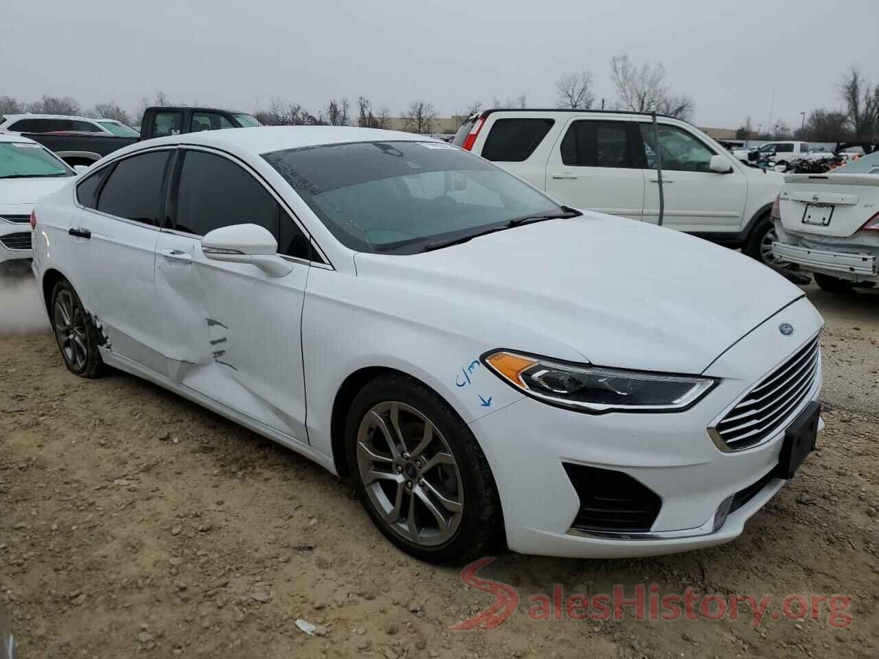 3FA6P0CD1KR186483 2019 FORD FUSION