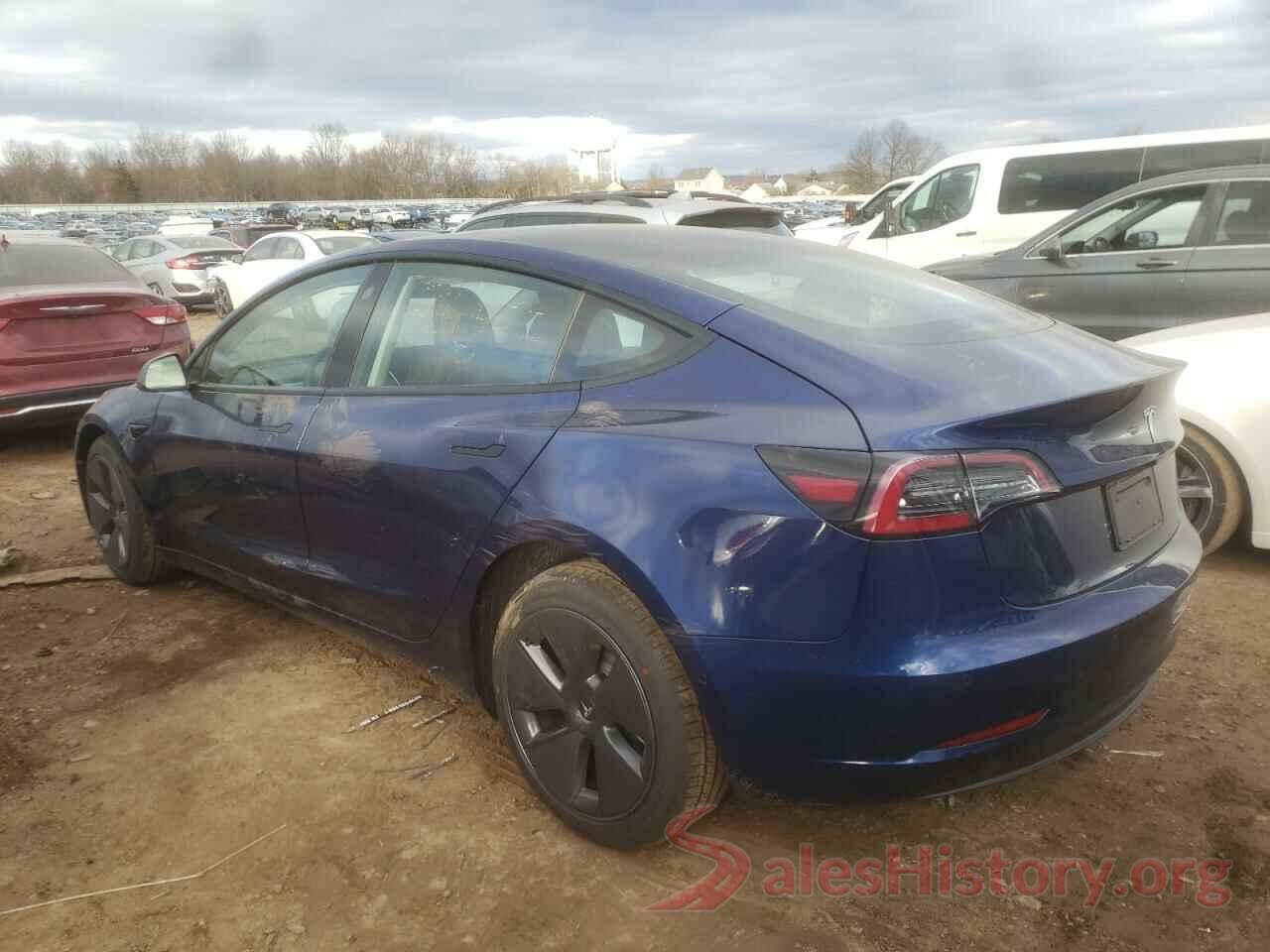 5YJ3E1EA0NF371268 2022 TESLA MODEL 3