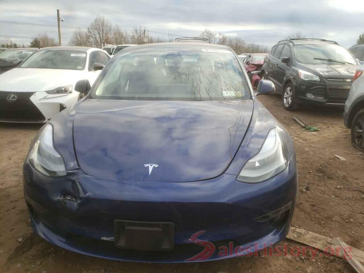 5YJ3E1EA0NF371268 2022 TESLA MODEL 3