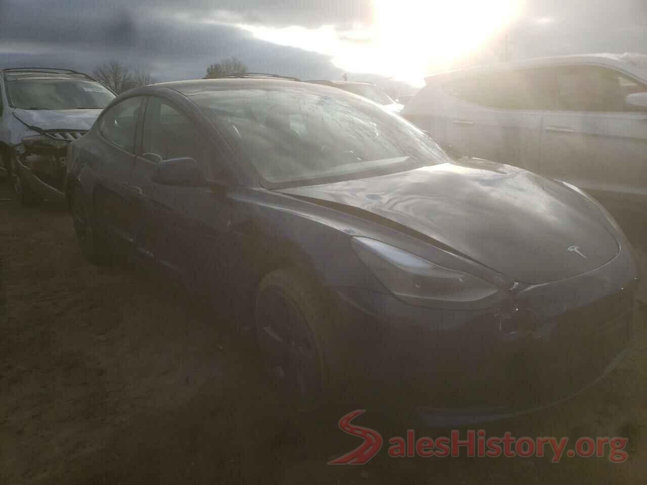 5YJ3E1EA0NF371268 2022 TESLA MODEL 3