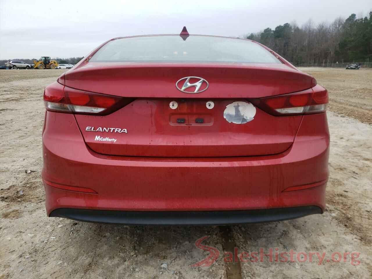 5NPD84LF9JH391817 2018 HYUNDAI ELANTRA