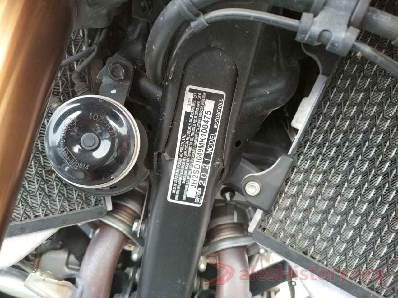 JH2SD1049MK100475 2021 HONDA CRF CYCLE