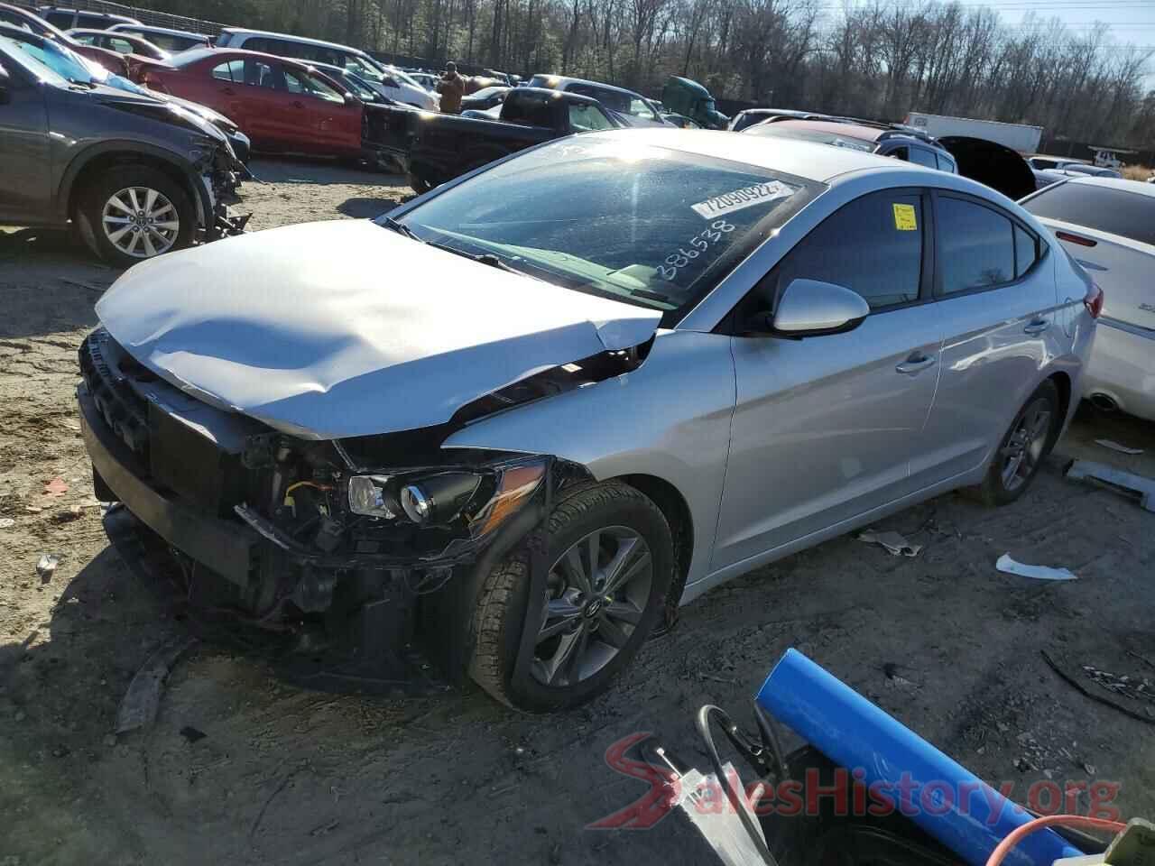 5NPD84LF2JH386538 2018 HYUNDAI ELANTRA