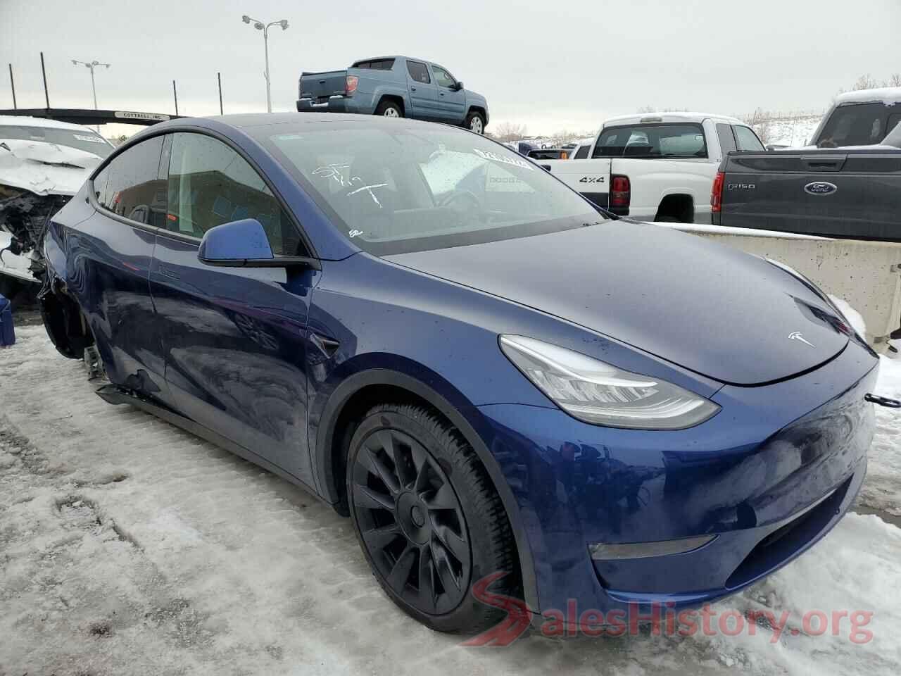 7SAYGDEE3NF445290 2022 TESLA MODEL Y