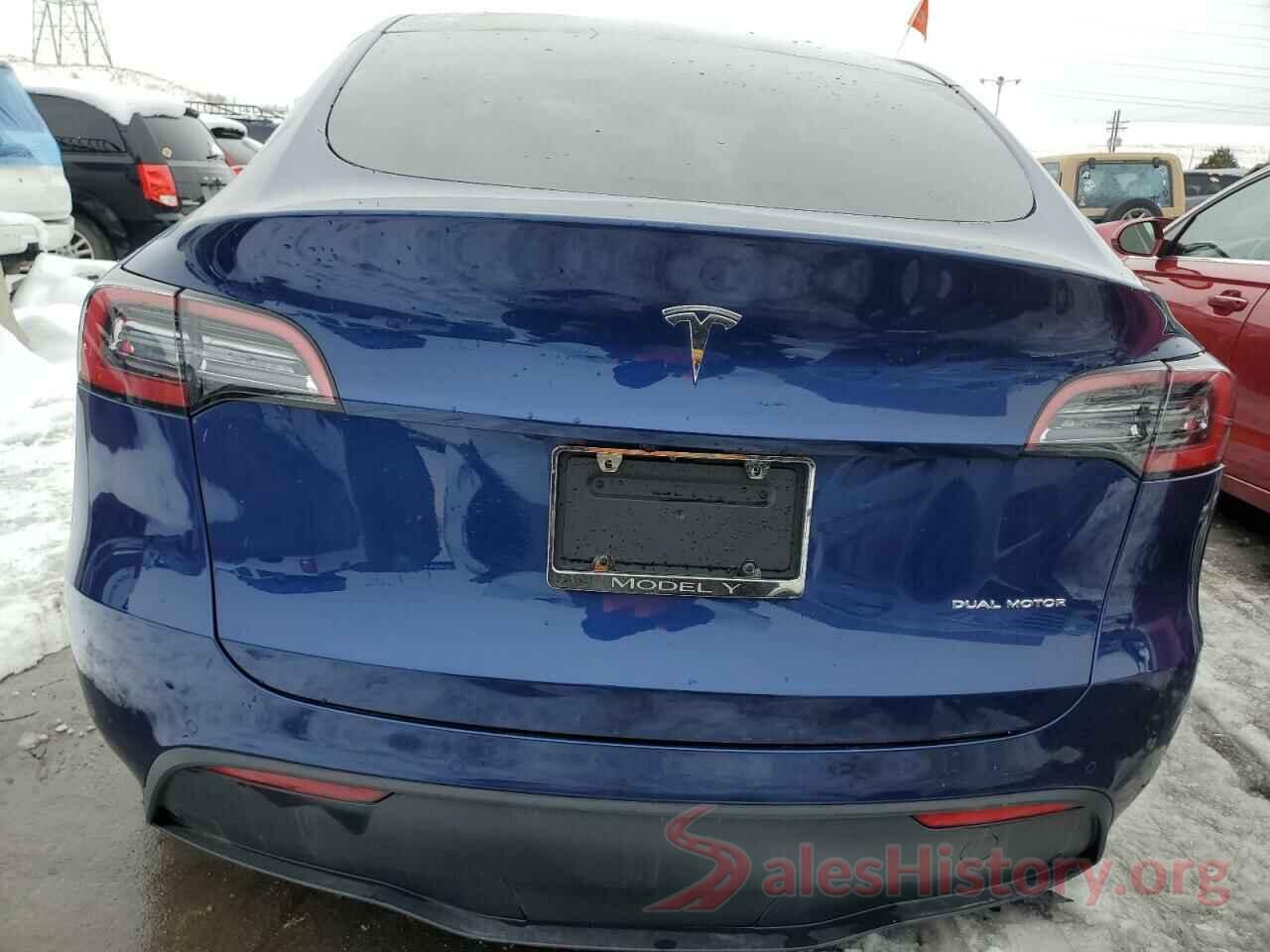 7SAYGDEE3NF445290 2022 TESLA MODEL Y