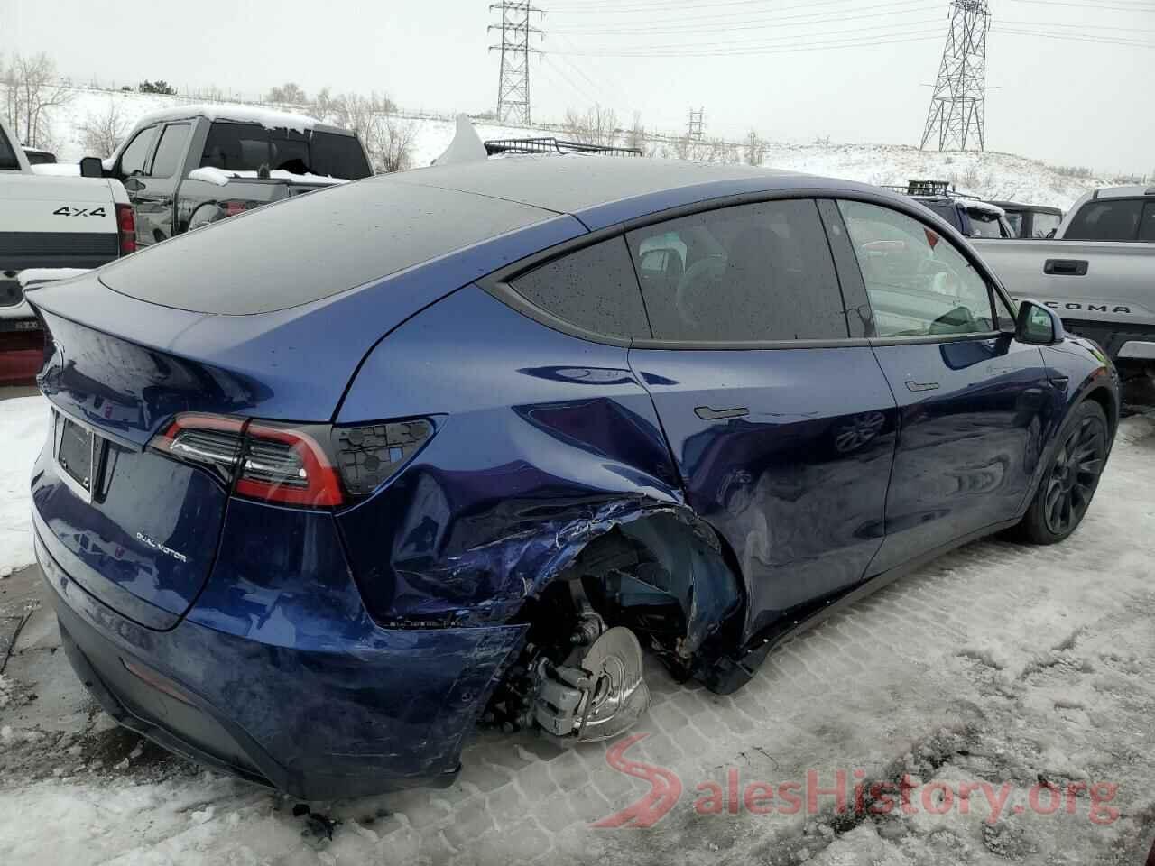 7SAYGDEE3NF445290 2022 TESLA MODEL Y