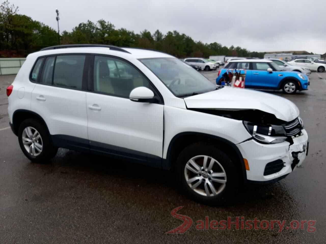 WVGBV7AX9HK032603 2017 VOLKSWAGEN TIGUAN