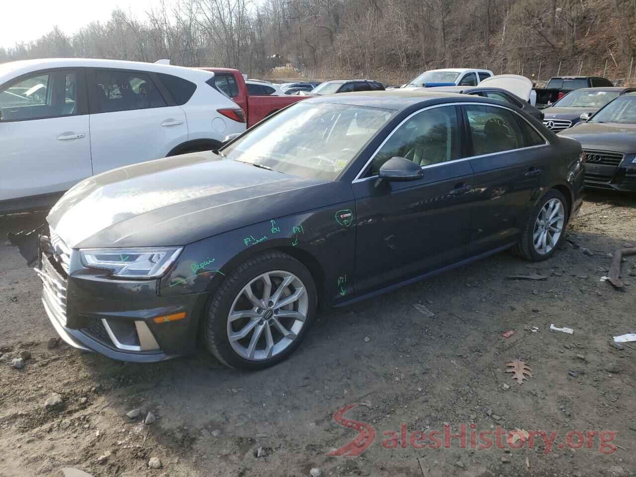 WAUENAF40KA034229 2019 AUDI A4