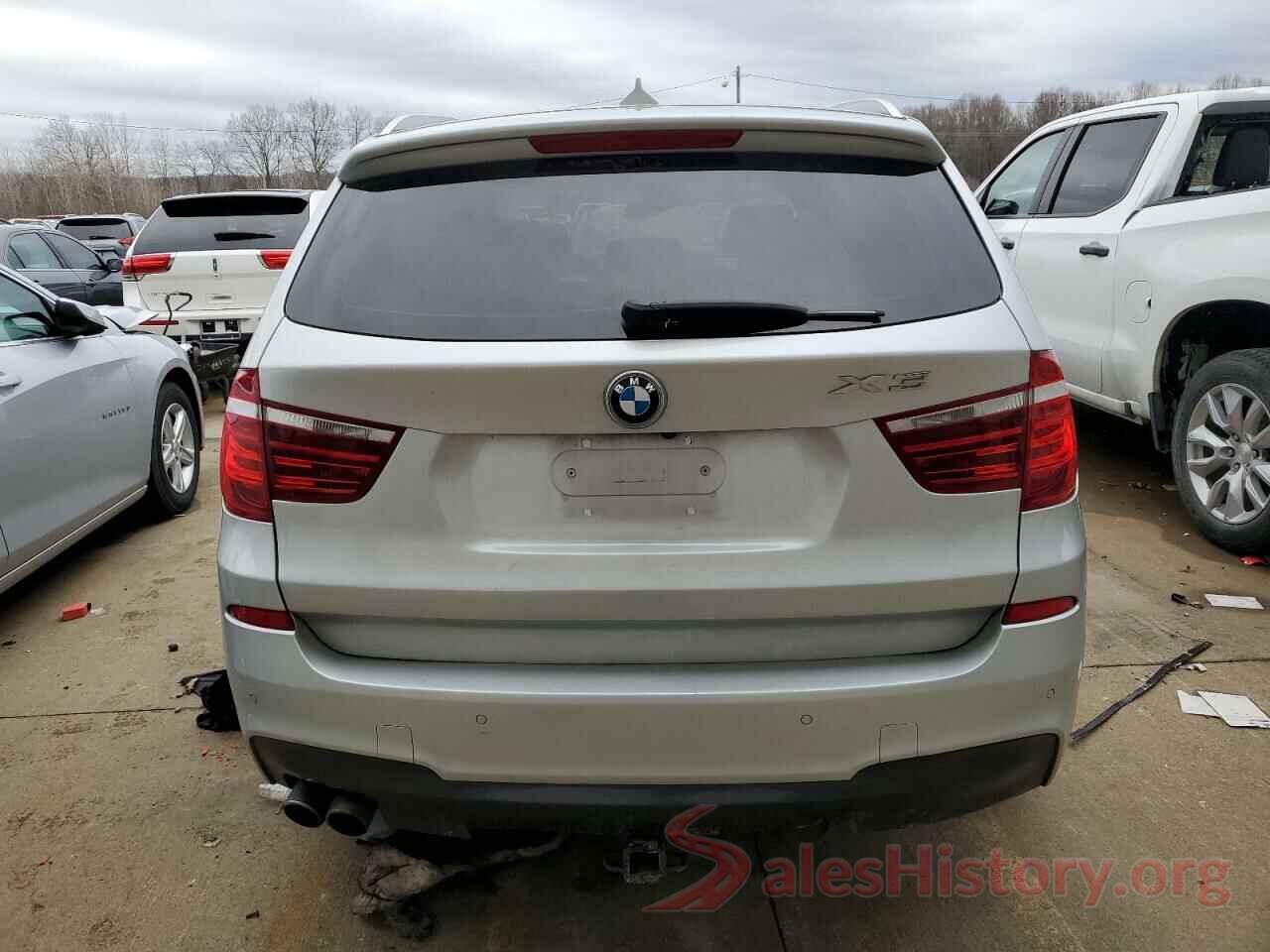 5UXWX9C53E0D23355 2014 BMW X3