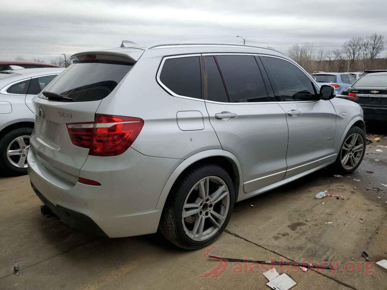 5UXWX9C53E0D23355 2014 BMW X3