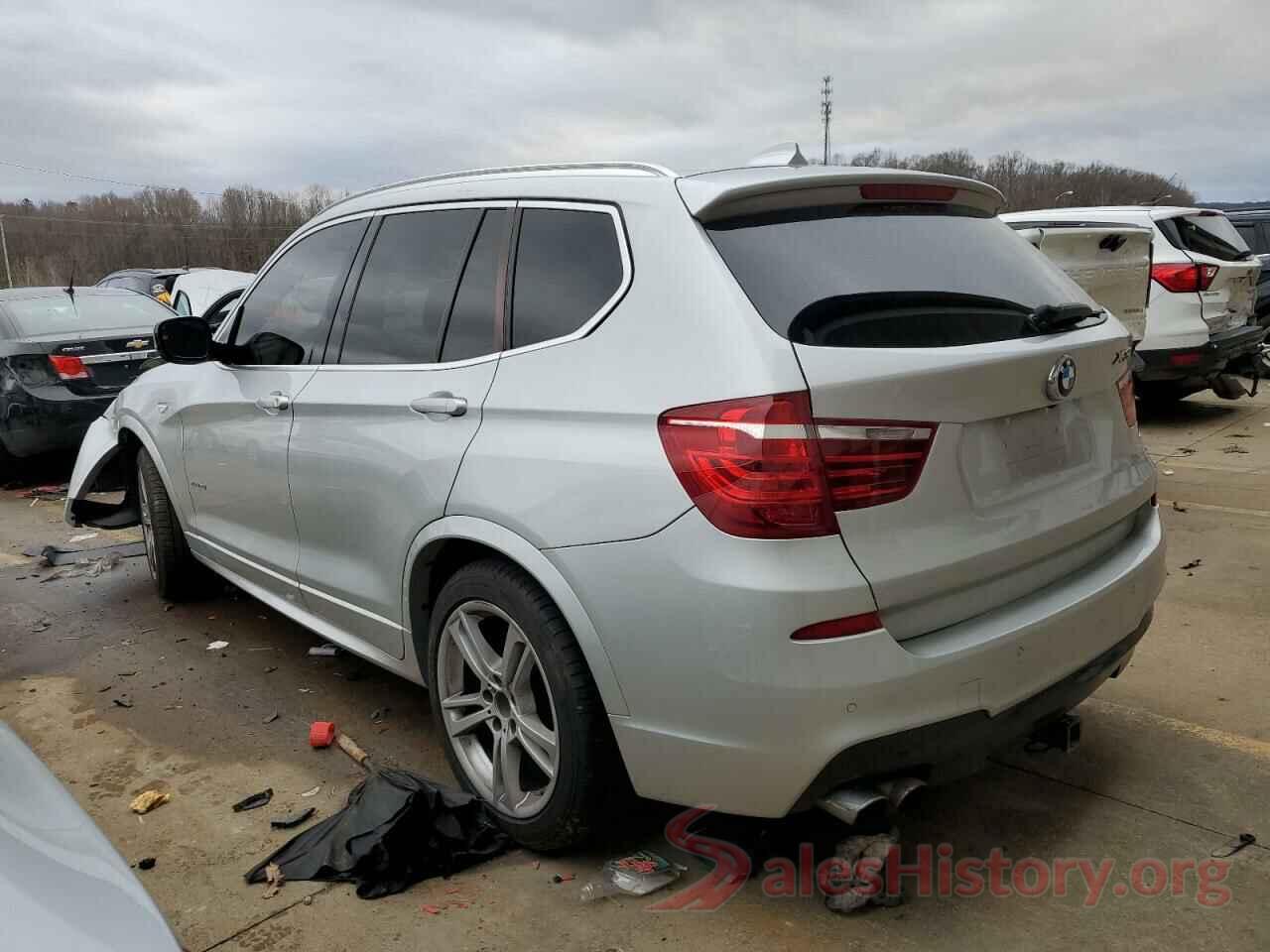 5UXWX9C53E0D23355 2014 BMW X3