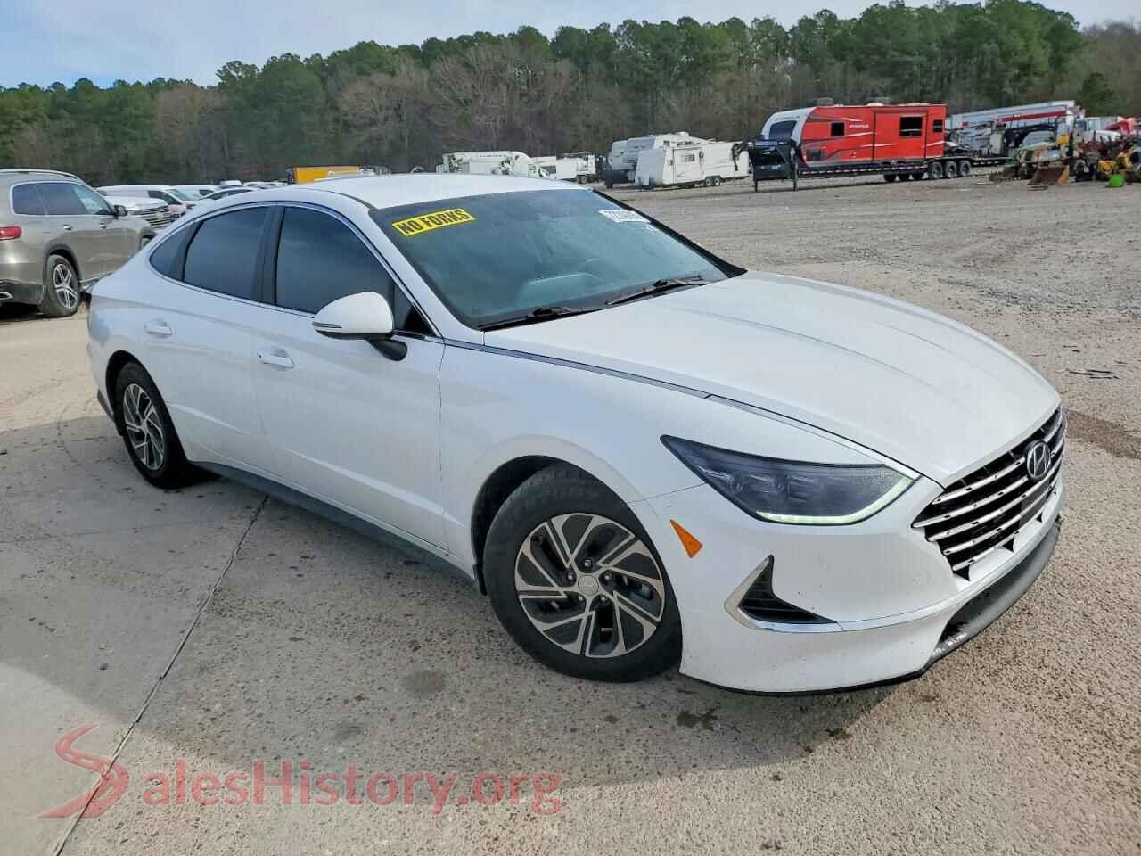 2023 HYUNDAI SONATA VIN KMHL24JJ4PA073295, rear 3/4 view