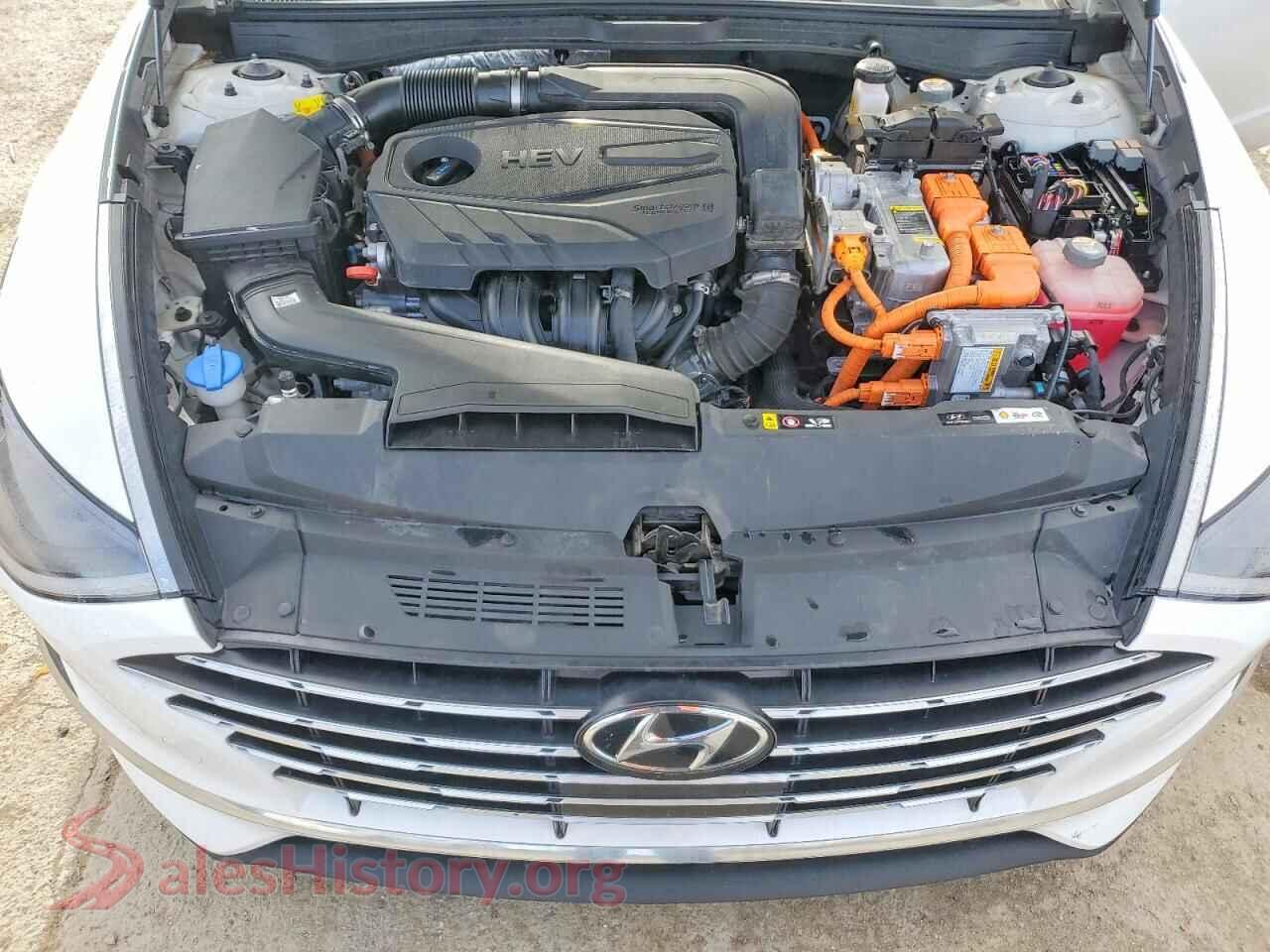 2023 HYUNDAI SONATA VIN KMHL24JJ4PA073295, VIN plate