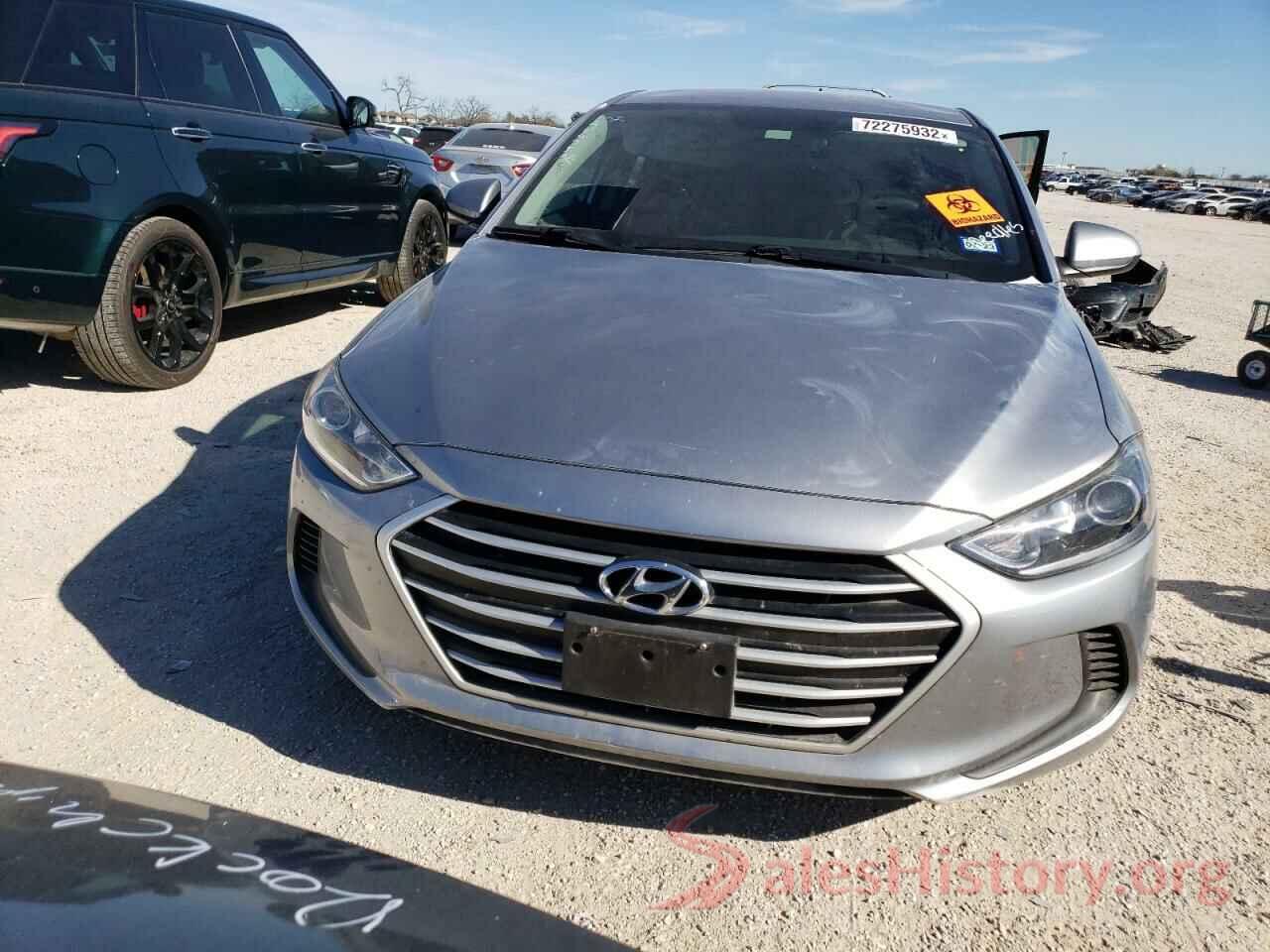 5NPD84LF5HH190264 2017 HYUNDAI ELANTRA