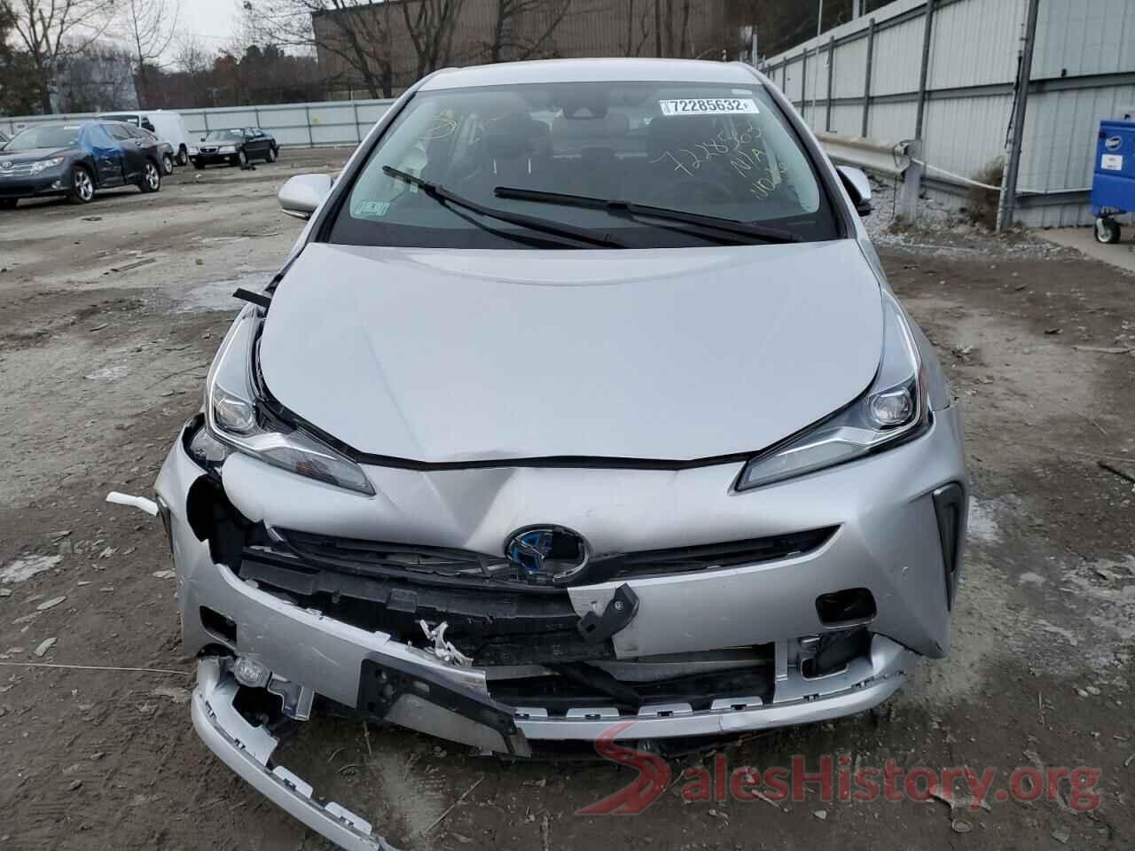 JTDL9RFU5K3009103 2019 TOYOTA PRIUS