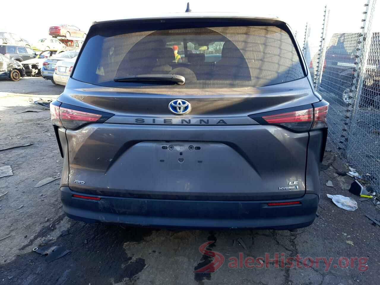 5TDKSKFC4MS001459 2021 TOYOTA SIENNA