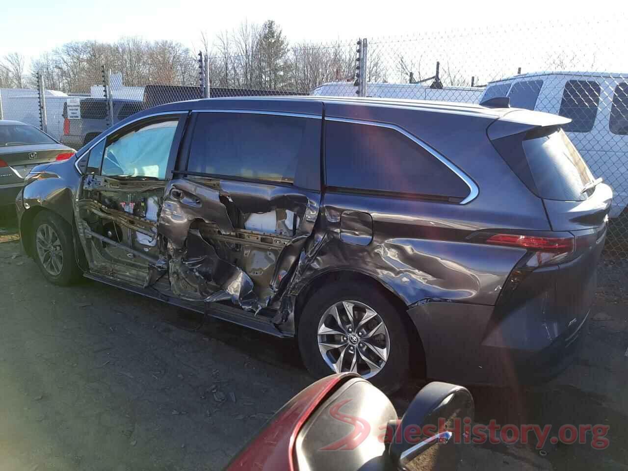 5TDKSKFC4MS001459 2021 TOYOTA SIENNA